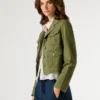 Giacca corta in twill Giacca corta in twill
