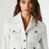 Giacca corta in twill Giacca corta in twill