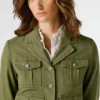 Giacca corta in twill Giacca corta in twill