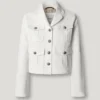 Giacca corta in twill Giacca corta in twill