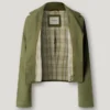 Giacca corta in twill Giacca corta in twill