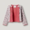Giacca imbottita con stampa floreale Giacca imbottita con stampa floreale