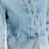 Giacca in denim con dettagli Ikat Giacca in denim con dettagli Ikat