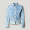 Giacca in denim con dettagli Ikat Giacca in denim con dettagli Ikat