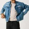 Giacca in denim dalla vestibilità comoda Giacca in denim dalla vestibilità comoda
