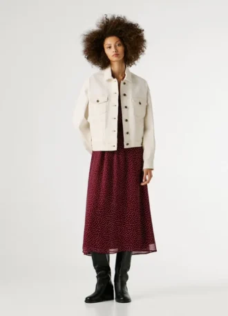 Giacca in denim dalla vestibilità comoda