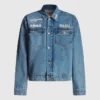Giacca in denim dalla vestibilità comoda Giacca in denim dalla vestibilità comoda