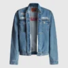 Giacca in denim dalla vestibilità comoda Giacca in denim dalla vestibilità comoda
