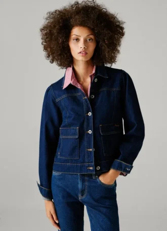 Giacca in denim dalla vestibilità regolare