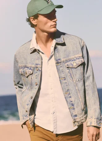 Giacca in denim dalla vestibilità regolare