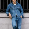 Giacca in denim dalla vestibilità regolare