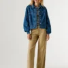 Giacca in denim dalla vestibilità regolare Giacca in denim dalla vestibilità regolare