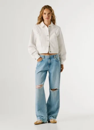 Giacca in denim dalla vestibilità regolare