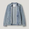 Giacca in denim dalla vestibilità regolare Giacca in denim dalla vestibilità regolare