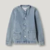 Giacca in denim dalla vestibilità regolare Giacca in denim dalla vestibilità regolare