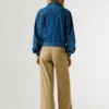 Giacca in denim dalla vestibilità regolare Giacca in denim dalla vestibilità regolare