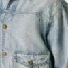 Giacca in denim dalla vestibilità regolare Giacca in denim dalla vestibilità regolare