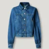 Giacca in denim dalla vestibilità regolare Giacca in denim dalla vestibilità regolare