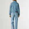 Giacca in denim dalla vestibilità regolare Giacca in denim dalla vestibilità regolare