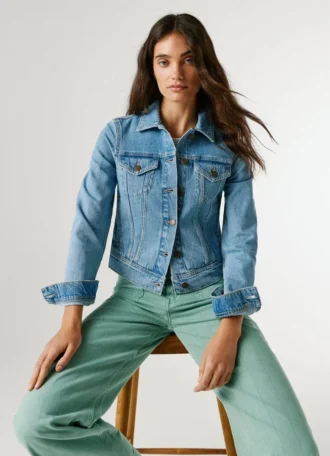 Giacca in denim slim fit