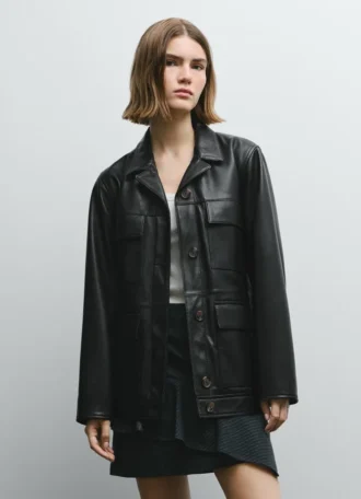 Giacca in pelle