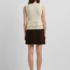 Gilet all’uncinetto con frange Gilet all’uncinetto con frange