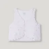 Gilet imbottito con dettagli traforati Gilet imbottito con dettagli traforati