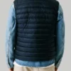 Gilet imbottito con logo stampato Gilet imbottito con logo stampato