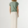 Gilet in maglia con collo rotondo Gilet in maglia con collo rotondo