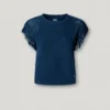 Gilet in maglia con collo rotondo Gilet in maglia con collo rotondo
