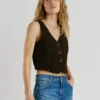 Gilet in pelle scamosciata Gilet in pelle scamosciata