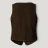 Gilet in pelle scamosciata Gilet in pelle scamosciata