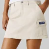 Gonna corta cargo in twill Gonna corta cargo in twill
