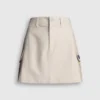 Gonna corta cargo in twill Gonna corta cargo in twill