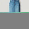 Gonna lunga in denim dalla vestibilità regolare Gonna lunga in denim dalla vestibilità regolare