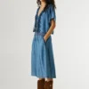 Gonna midi in chambray Gonna midi in chambray