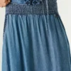Gonna midi in chambray Gonna midi in chambray