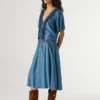 Gonna midi in chambray Gonna midi in chambray