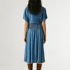 Gonna midi in chambray Gonna midi in chambray