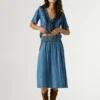 Gonna midi in chambray Gonna midi in chambray
