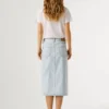 Gonna midi in denim slim fit Gonna midi in denim slim fit
