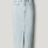 Gonna midi in denim slim fit Gonna midi in denim slim fit