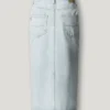 Gonna midi in denim slim fit Gonna midi in denim slim fit
