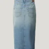 Gonna midi in denim slim fit Gonna midi in denim slim fit