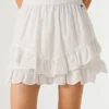 Gonna-pantaloncino con volant Gonna-pantaloncino con volant