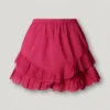 Gonna-pantaloncino con volant Gonna-pantaloncino con volant