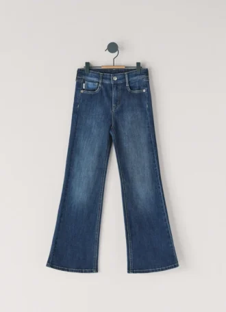 Jeans a vita alta e gamba svasata – Willa