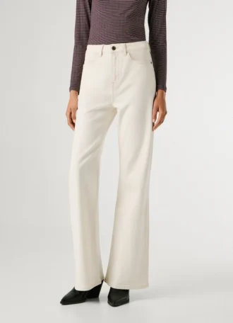 Jeans a vita alta e gamba svasata – Willa