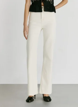 Jeans a vita alta e gamba svasata – Willa