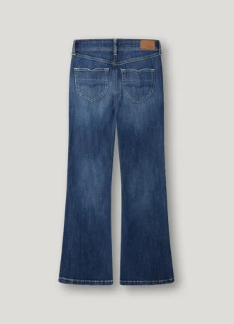 Jeans a vita alta e gamba svasata – Willa